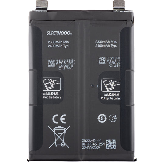 Battery OnePlus 10T / Ace Pro, BLP945, Service Pack 6060012