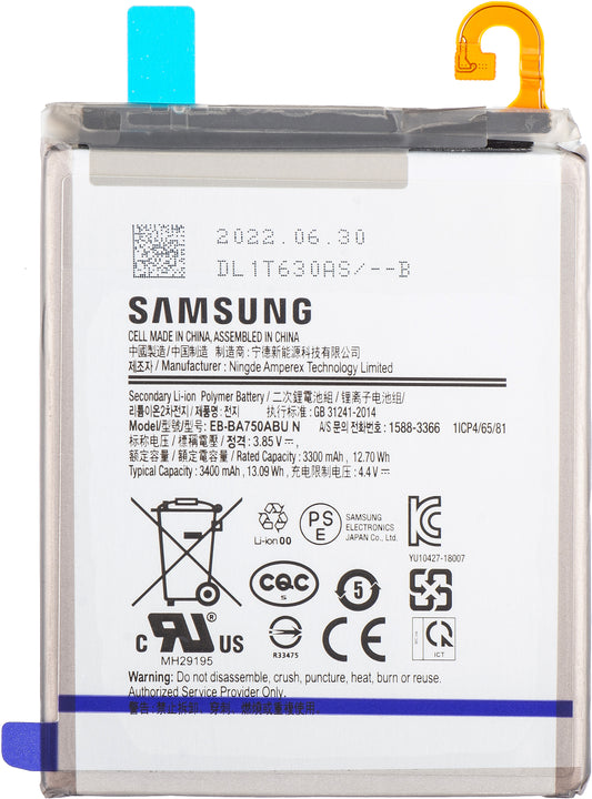 Battery Samsung Galaxy A10 A105 / M10 M105 / A7 (2018) A750, EB-BA750ABU, Service Pack GH82-18027A 