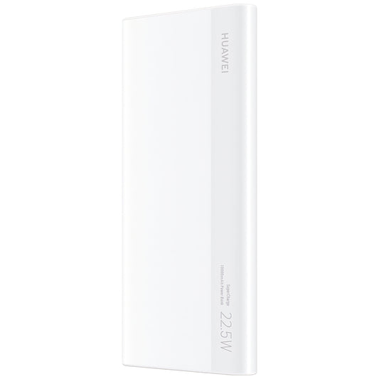 Bateria zewnętrzna Huawei SuperCharge, 10000 mAh, 22,5 W, QC + PD, 1 x USB-A - 1 x USB-C, biała 55034445