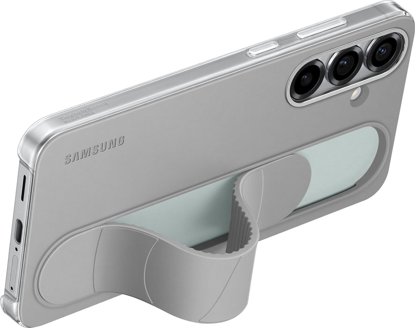 Case for Samsung Galaxy S25+ S936, Standing Grip, Gray EF-GS936CJEGWW