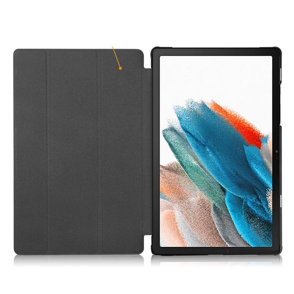 Etui na Samsung Galaxy Tab A8 10.5 (2021), Tech-Protect, SmartCase Sad Cat, Wielokolorowe
